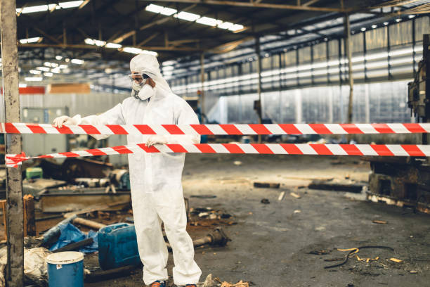 Professional Odor Removal technician working in Goliad, TX